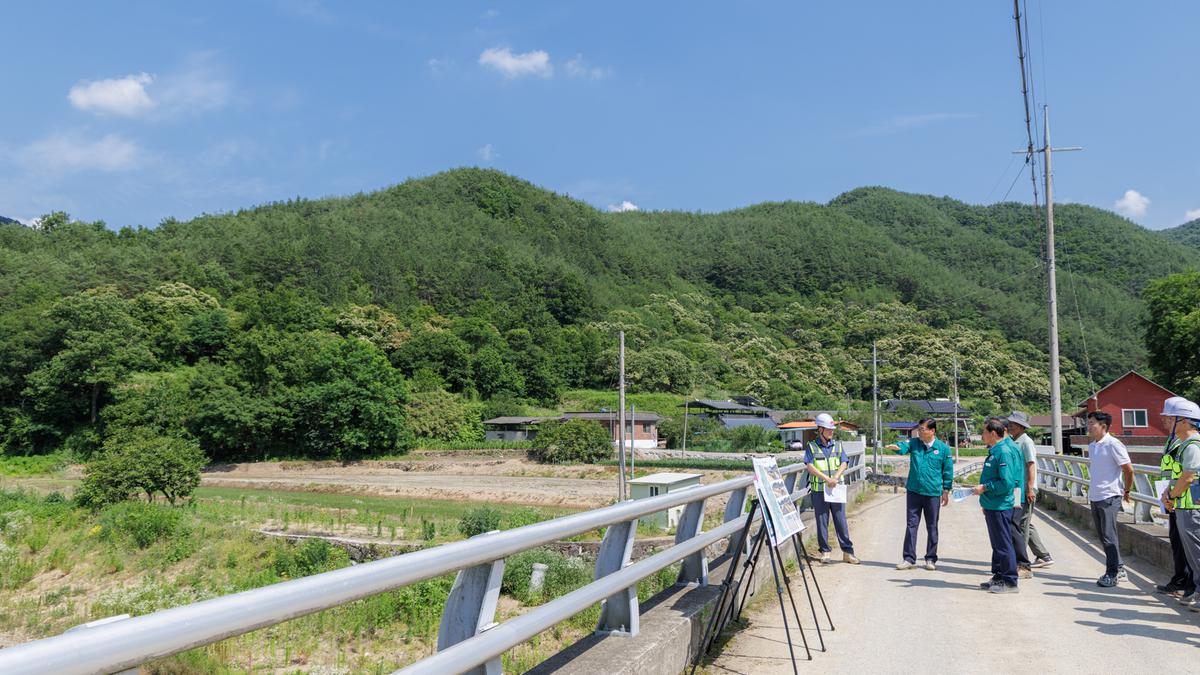 우기 대비 재해복구사업 현장점검