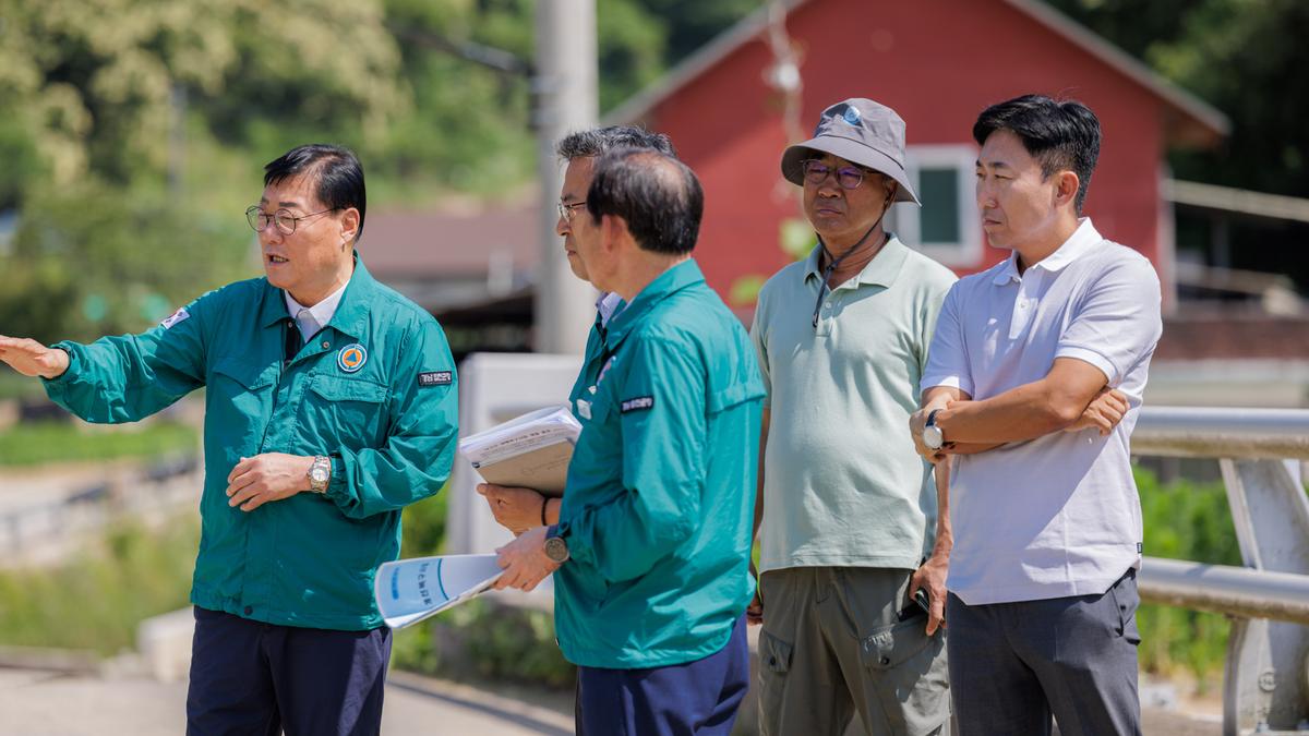 우기 대비 재해복구사업 현장점검