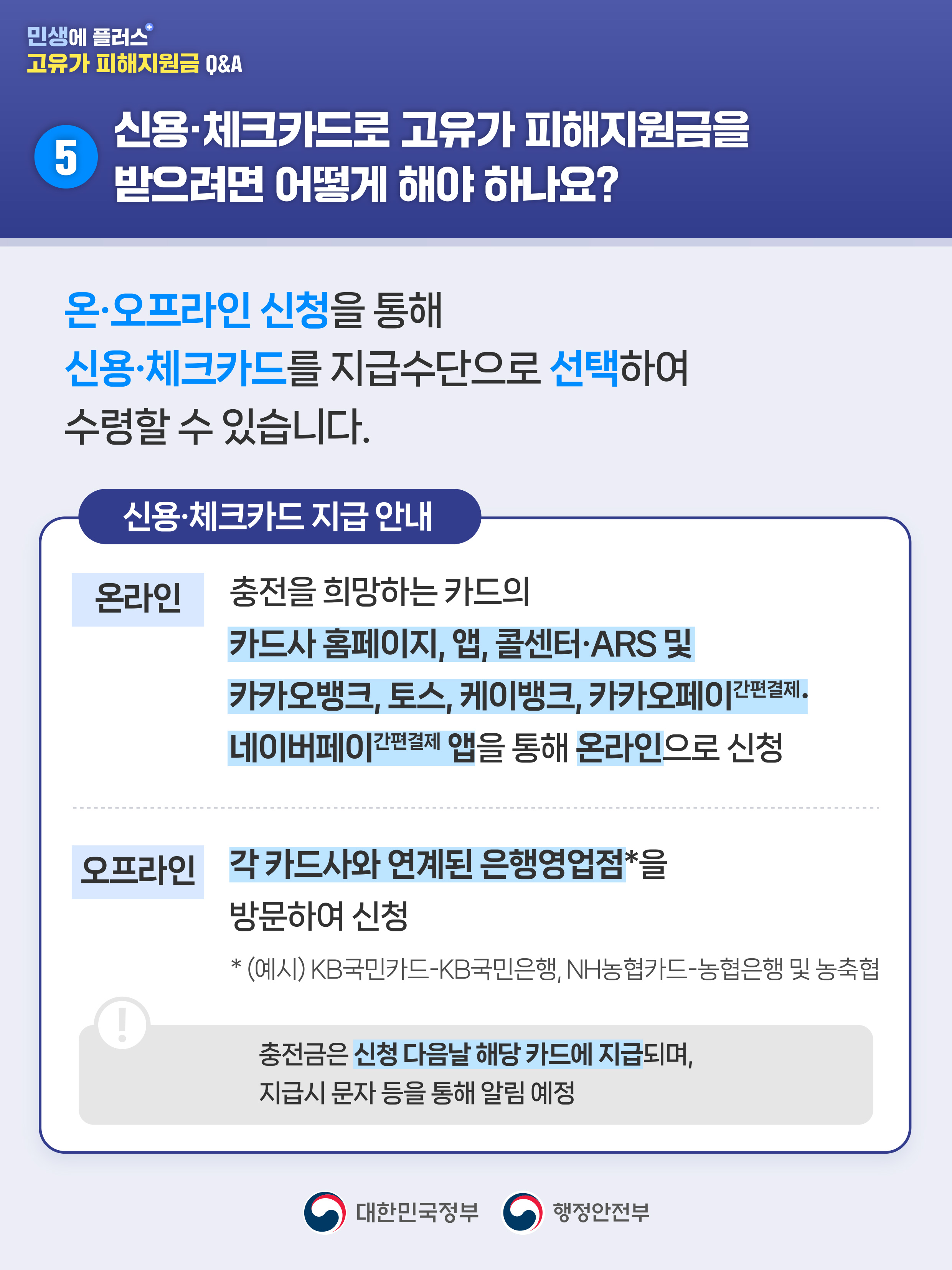 합천군 고유가 피해지원금 Q&A