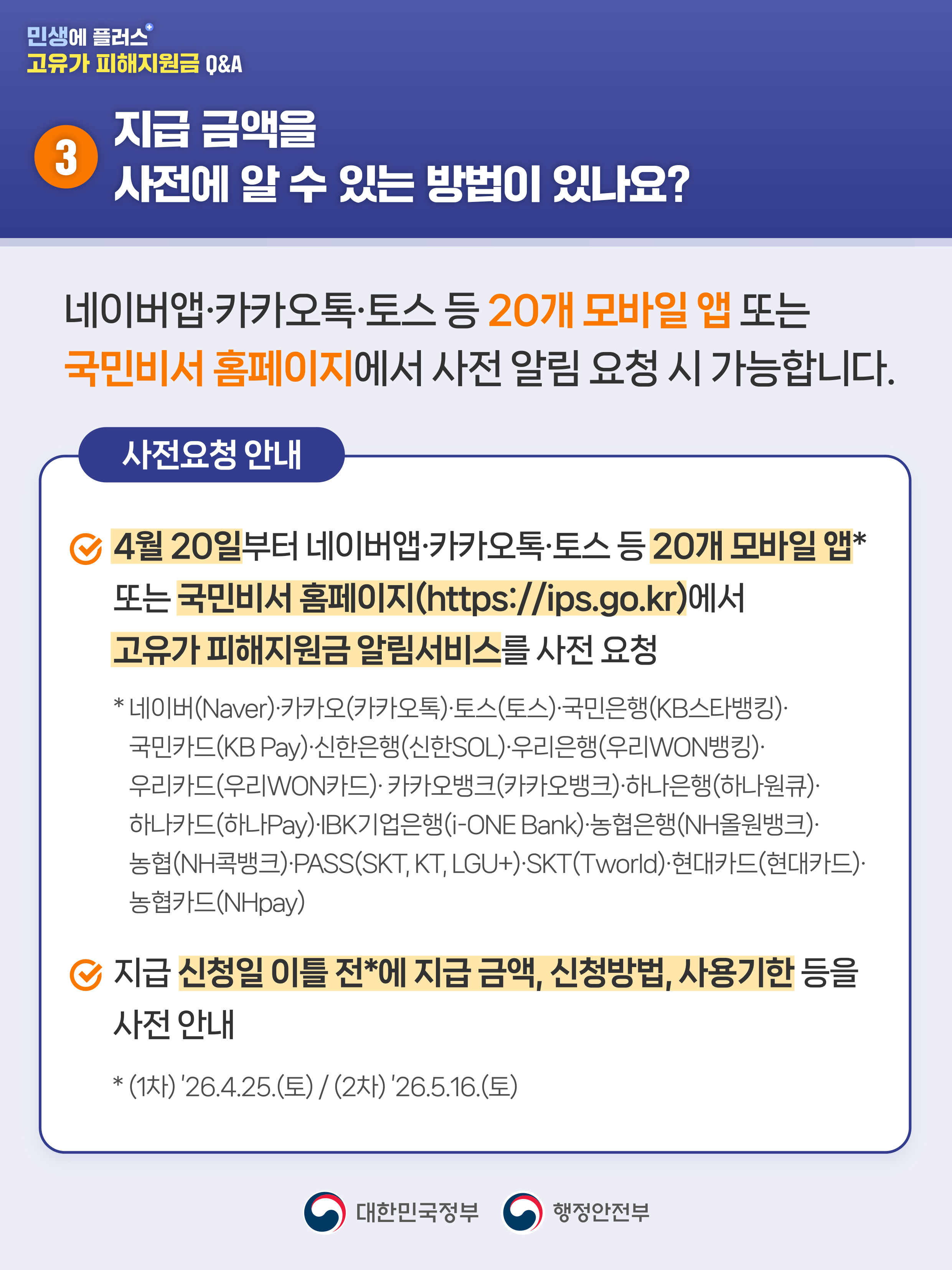 합천군 고유가 피해지원금 Q&A