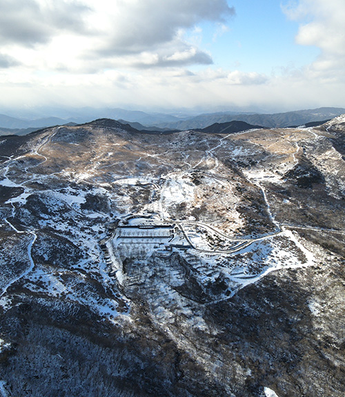 황매산군립공원 전경