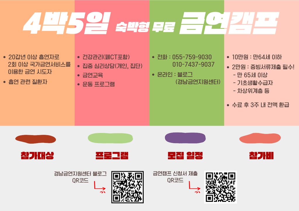 경남금연지원센터_금연캠프