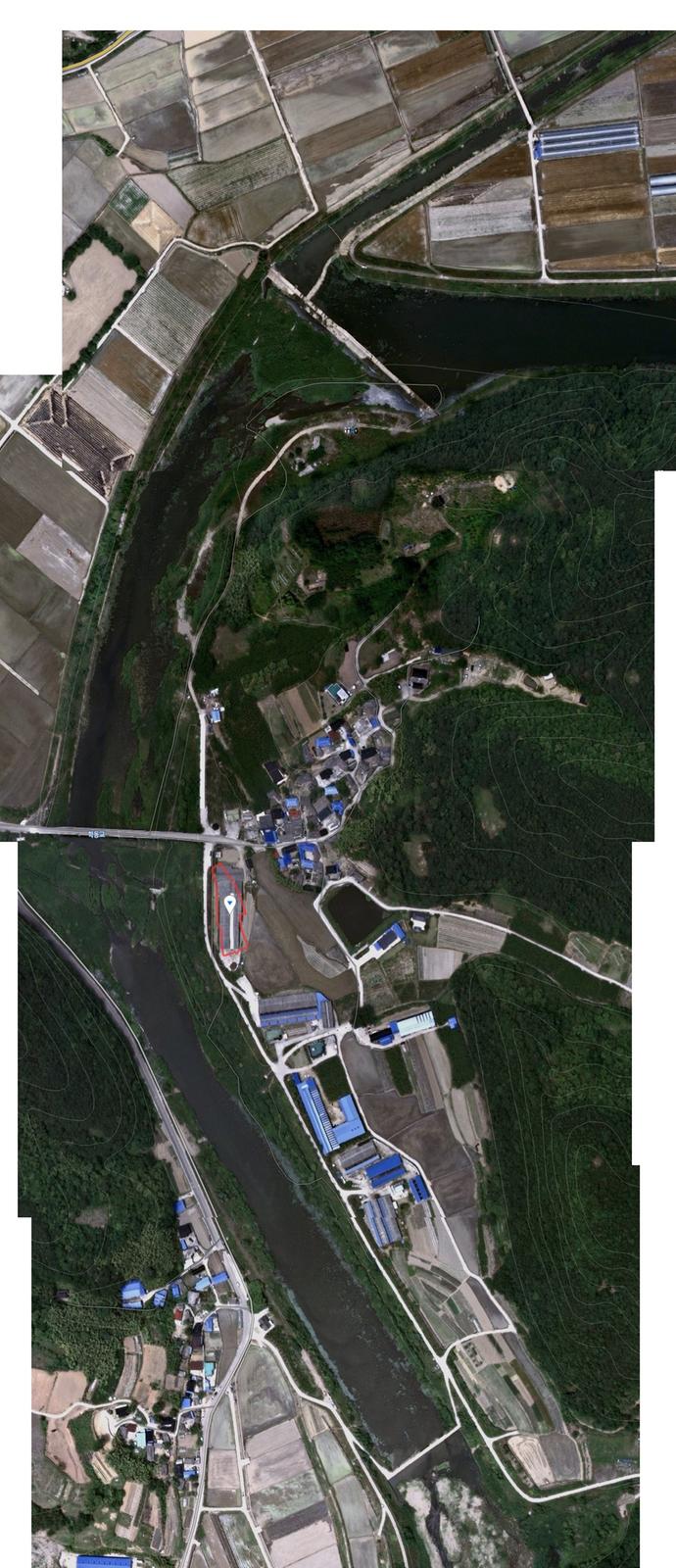 삼가면 학리 208 위성사진