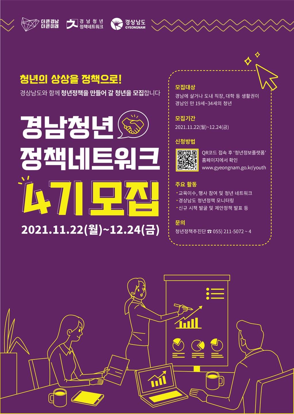 경남청년정책네트워크 모집