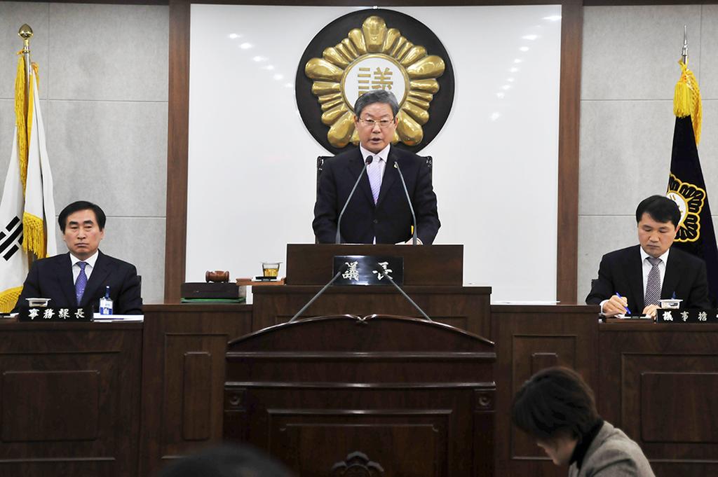 합천군의회, 제182회 임시회 