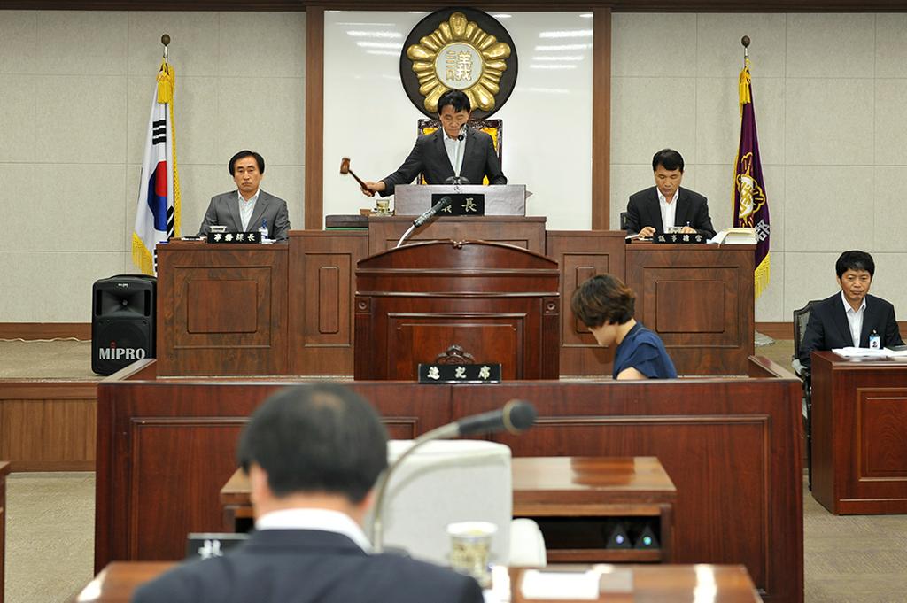 제186회 합천군의회 제1차 정례회 폐회