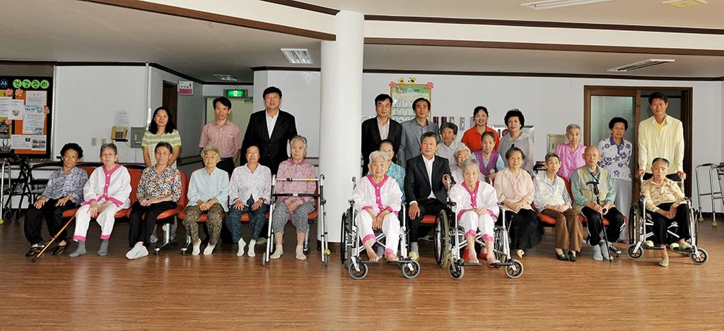 합천군의회 추석맞이 사회복지시설 위문품 전달