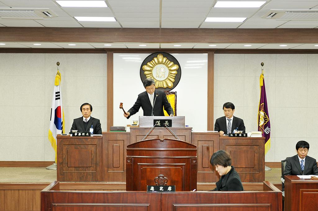 제188회 합천군의회 임시회 폐회