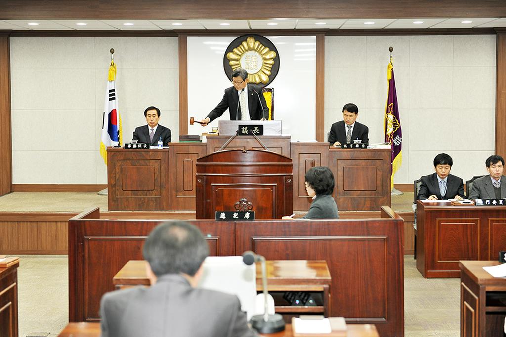 합천군의회 제189회 제2차 정례회 개회