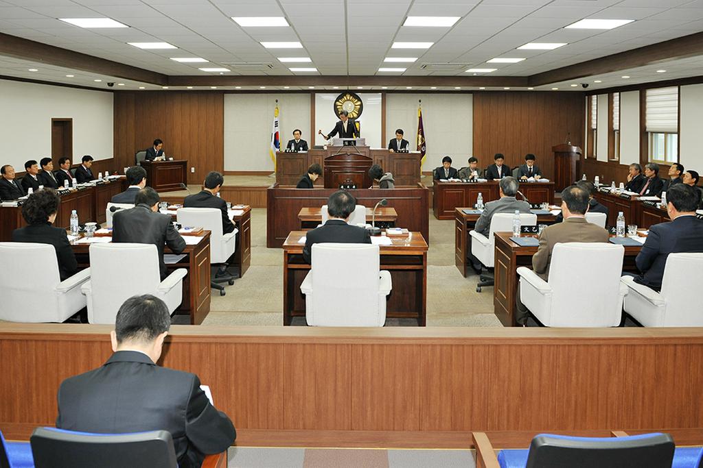 합천군의회 제189회 제2차 정례회 제2차 본회의 개의