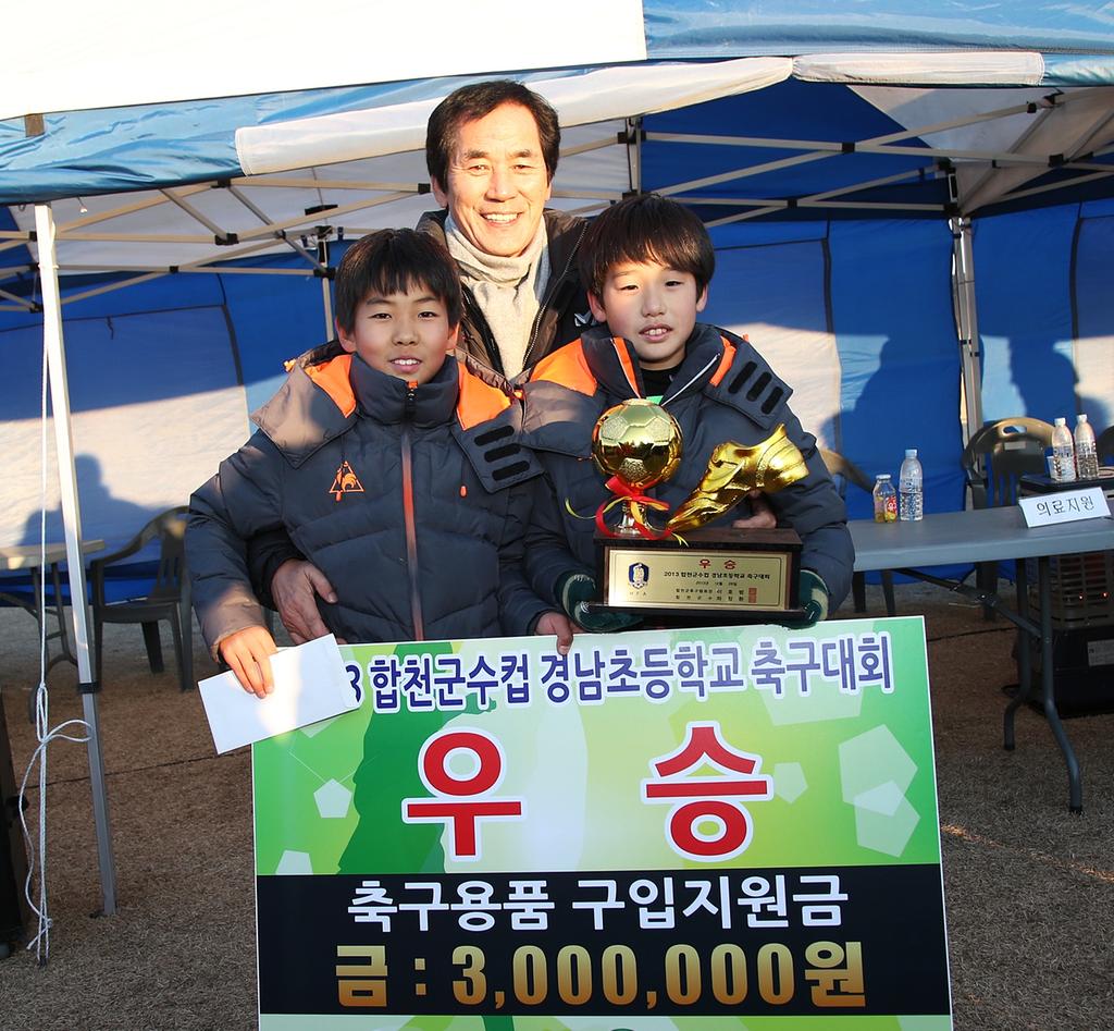 2013년 합천군수컵 경남초등학교 축구대회 폐막