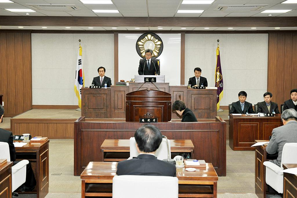 제190회 합천군의회 임시회 폐회