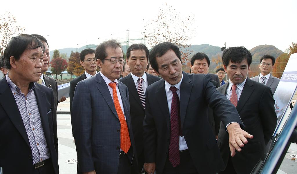 합천 황강변 녹색선도공간 조성으로 친환경 관광레져단지화  