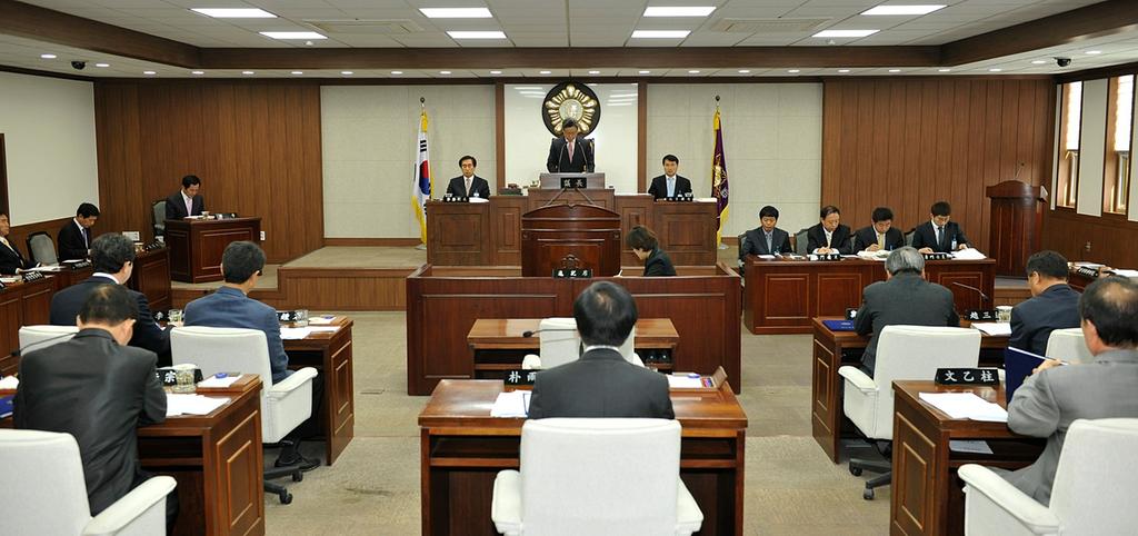 제191회 합천군의회 임시회 폐회
