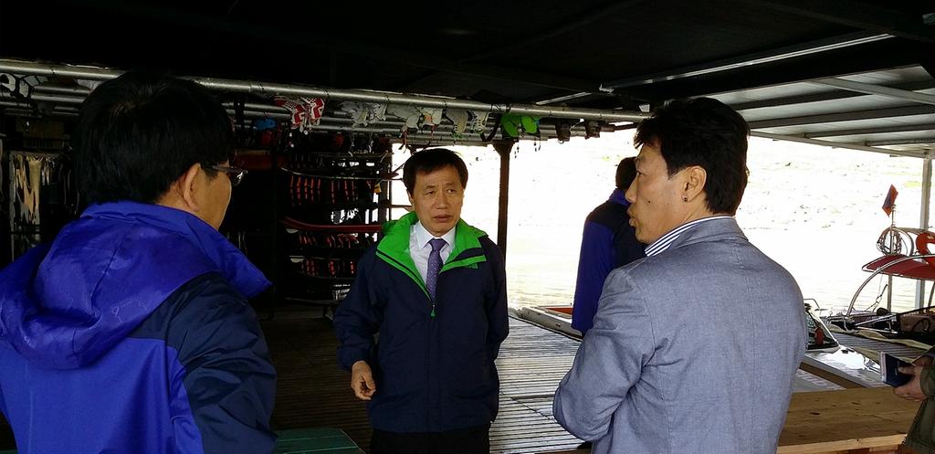 합천군수 권한대행 김황규 부군수 시설물 안전점검 