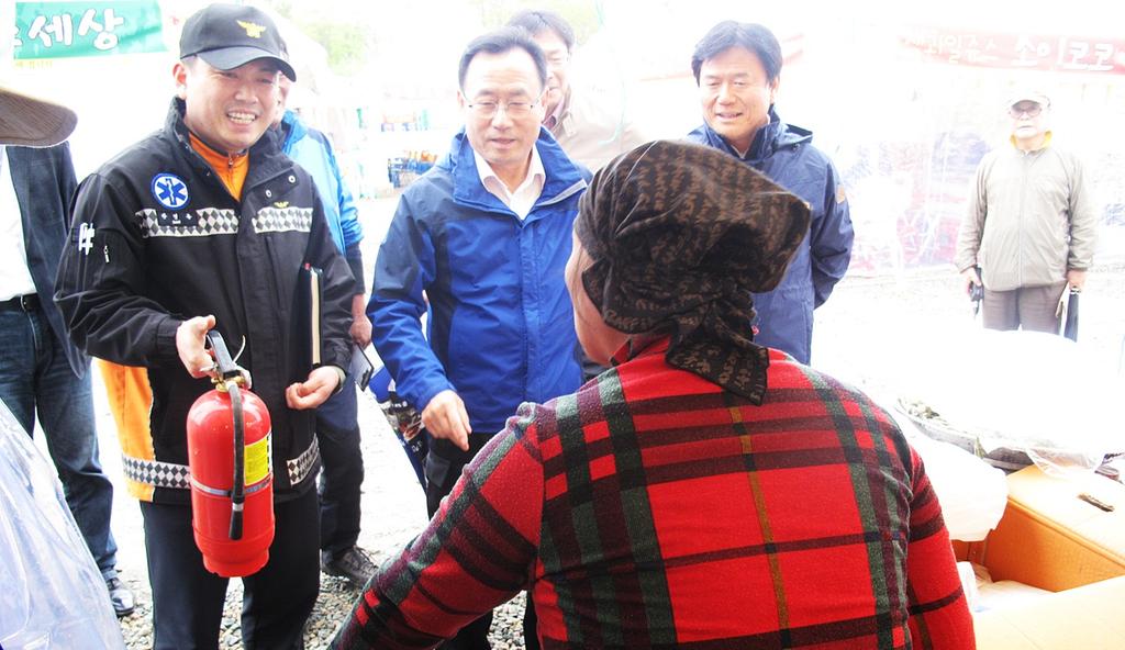 합천군, 제18회 황매산철쭉제 행사장 안전점검