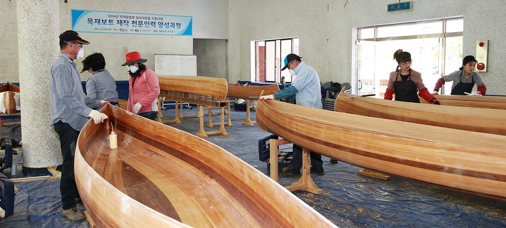 목재보트제작 전문인력 양성과정」시행  