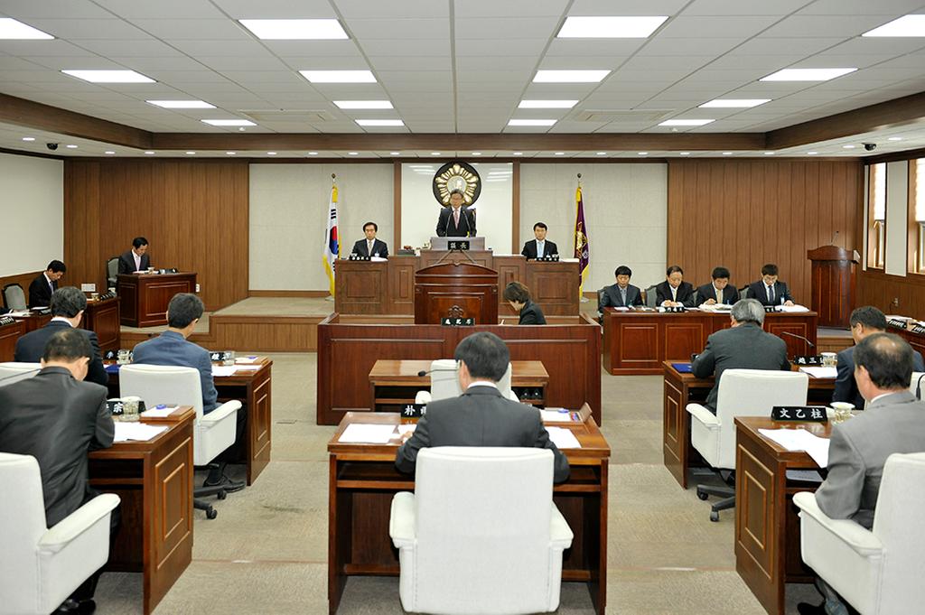 합천군의회 6대 의정활동 마무리