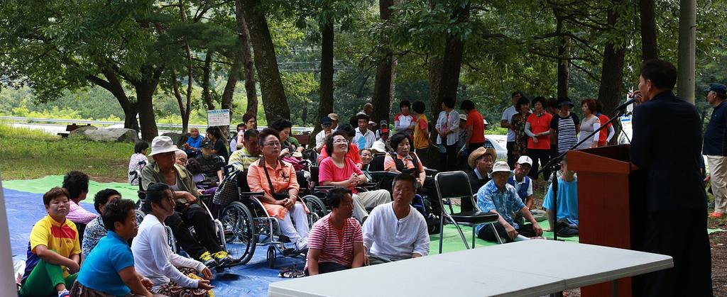 제15회 합천군 중증장애인 사회적응훈련 실시