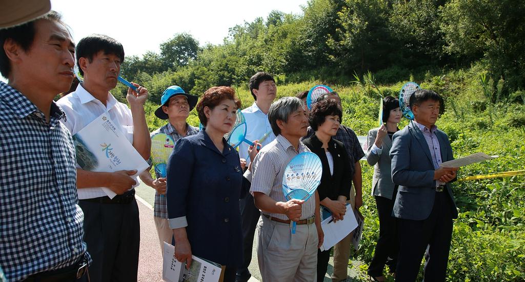 합천군의회 의원, 주요사업장 현장확인 실시