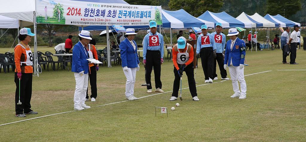 2014 합천호배 초청 전국게이트볼대회 개최  