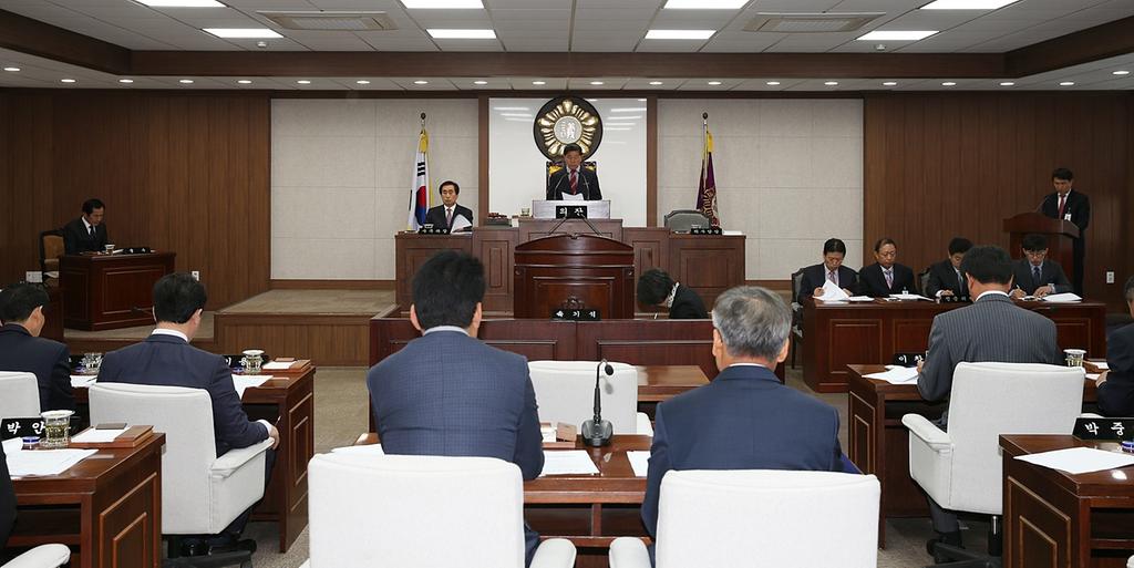 합천군의회 제197회 임시회 개회
