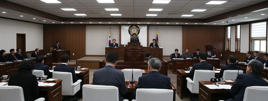 합천군의회 제198회 제2차 정례회 개회