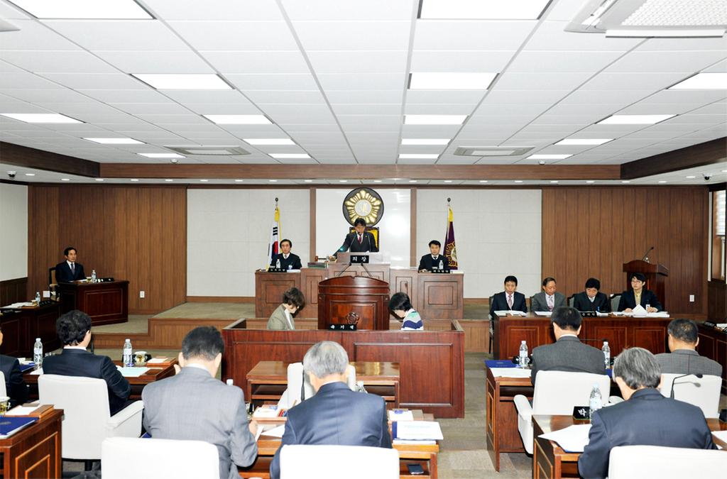 2015년도 합천군 예산 확정, 군정질문 실시