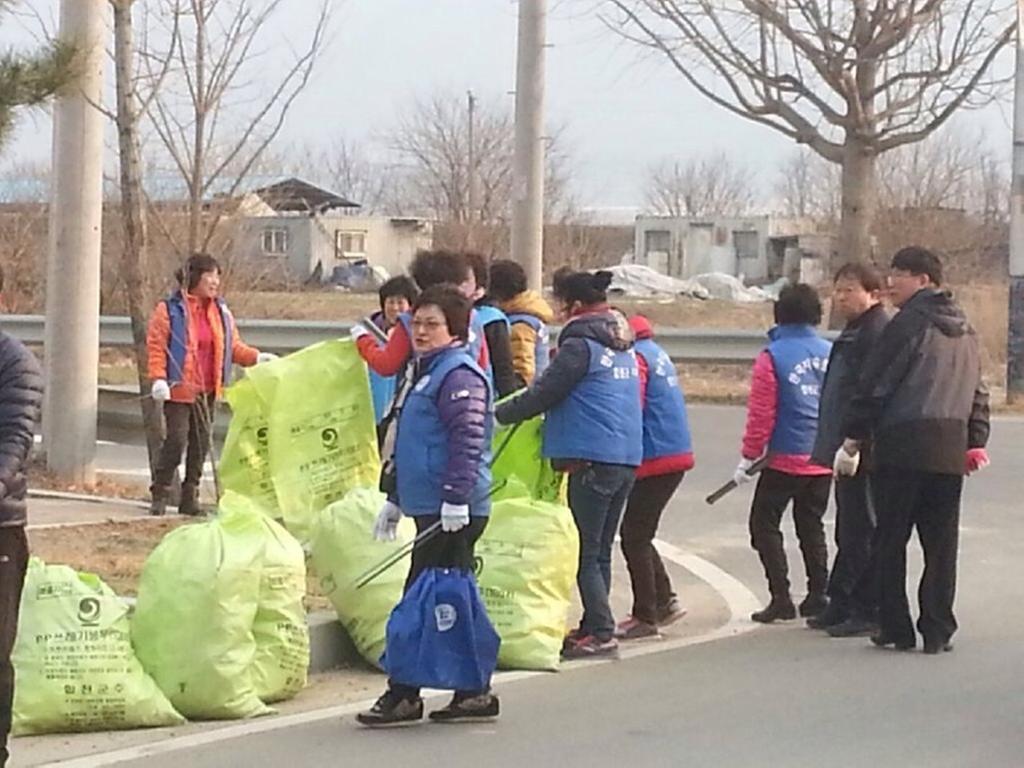 합천 초계면 설맞이 대청소