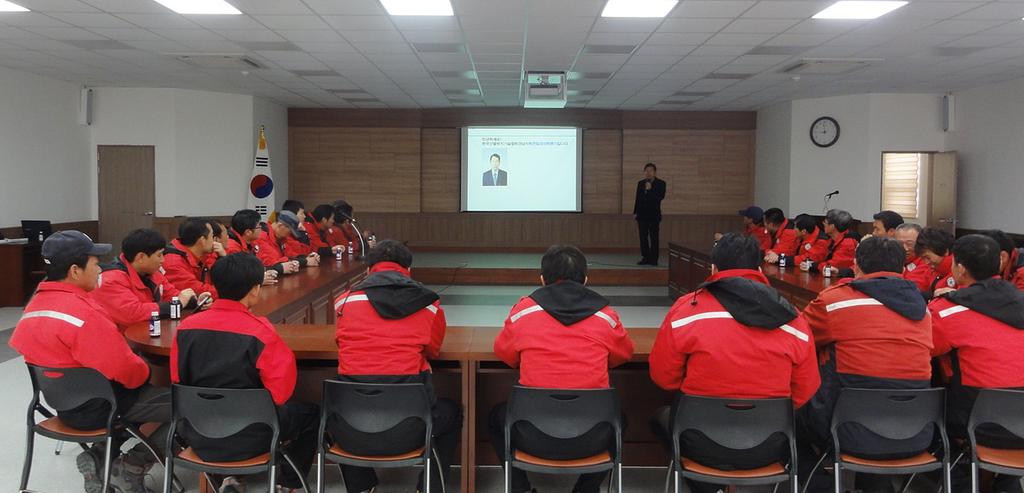 합천군, 산불전문진화대원 역량강화훈련 실시
