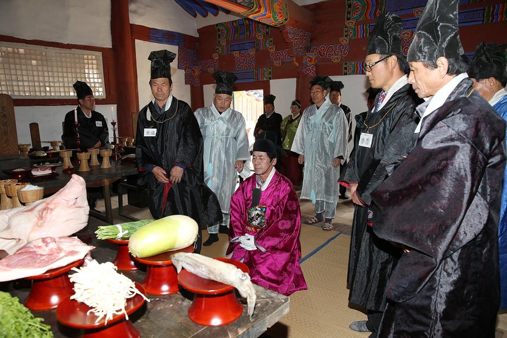 합천향교 춘향제례 거행