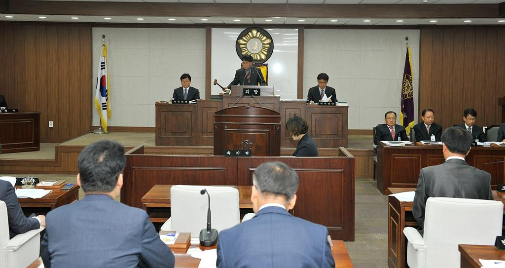 제200회 합천군의회 임시회 폐회 