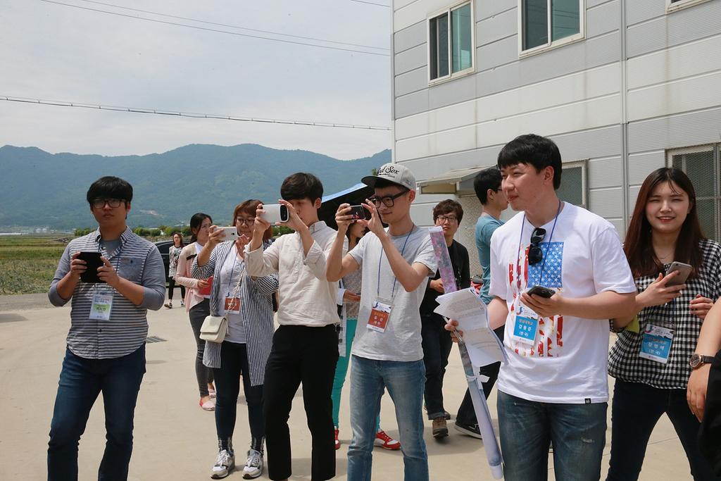 실크로드 한․중 대학생 SNS 기자단 합천 방문