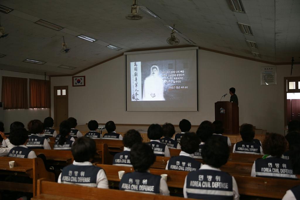 주부민방위기동대합천군연합회 병영체험활동 가져