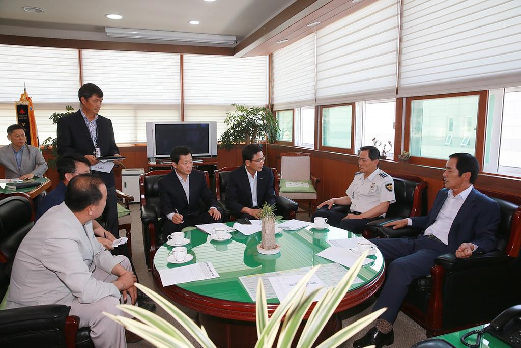 합천군 여름철 안전사고 예방을 위한 기관 협의회 가져