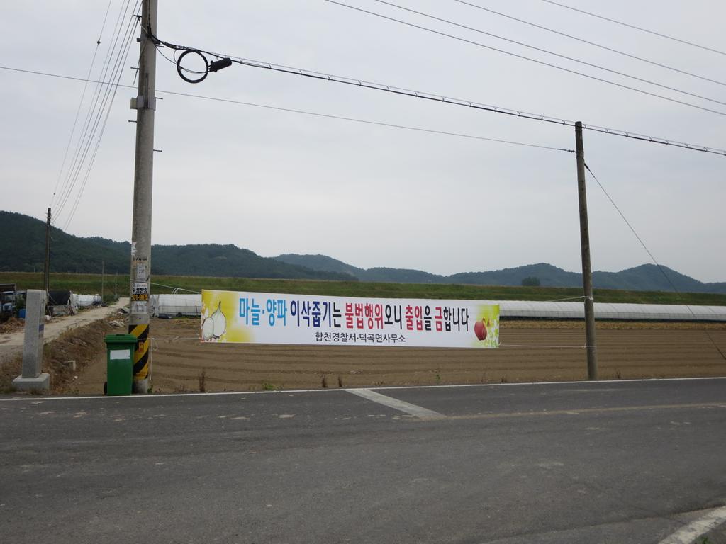 덕곡면, 마늘·양파 이삭줍기 범죄예방 추진