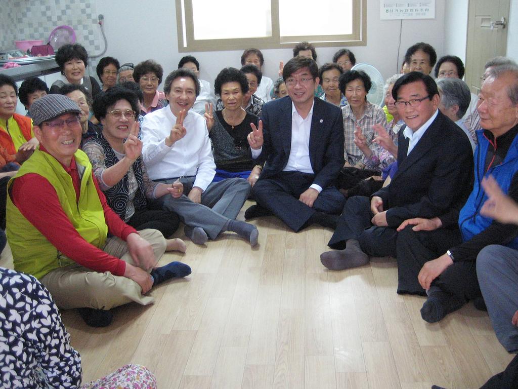 삼가면 이부경로당 에어컨 기증