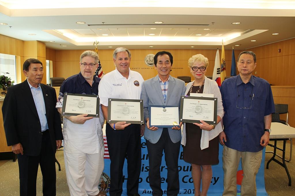합천군-미국 버겐카운티 자매결연 11주년 기념 초청 방문