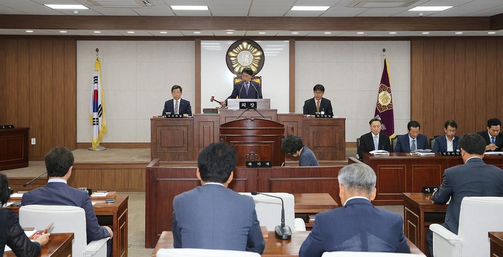 제203회 합천군의회 임시회 개회