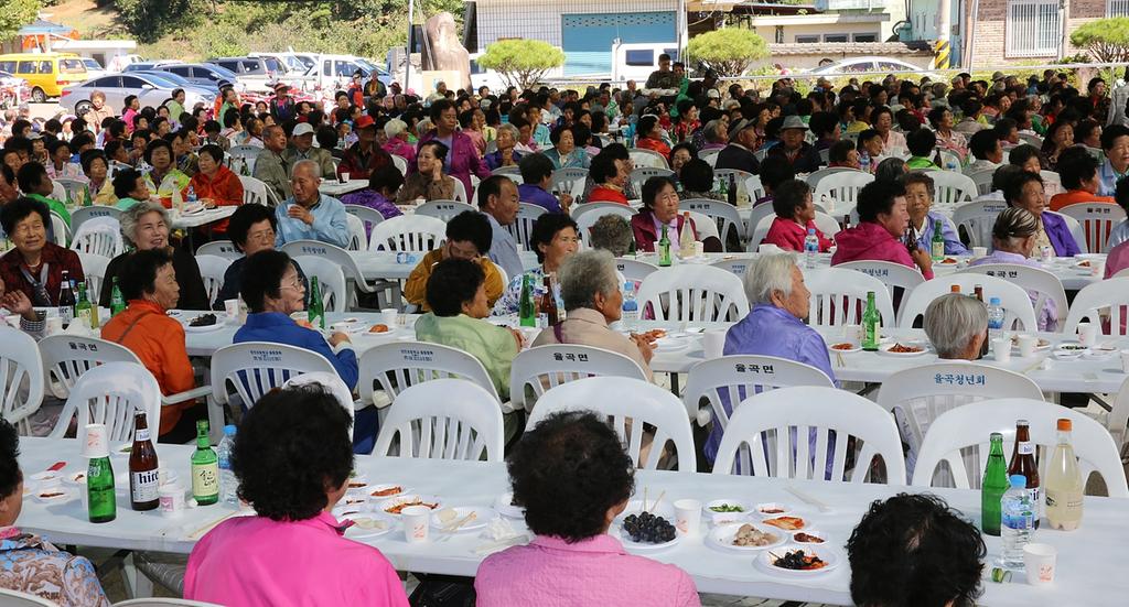  율곡면, 노인의 날 기념행사 및