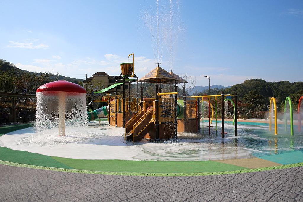 - 대병 회양관광지 물놀이터 준공식 가져 - 