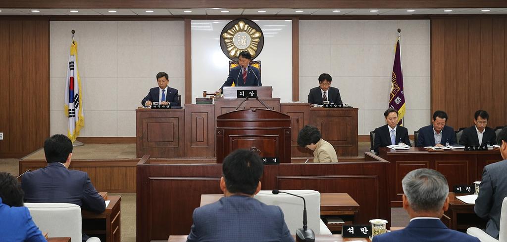 제204회 합천군의회 임시회 개회
