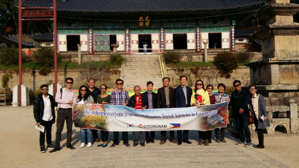 합천군, 필리핀 관광시장 공략