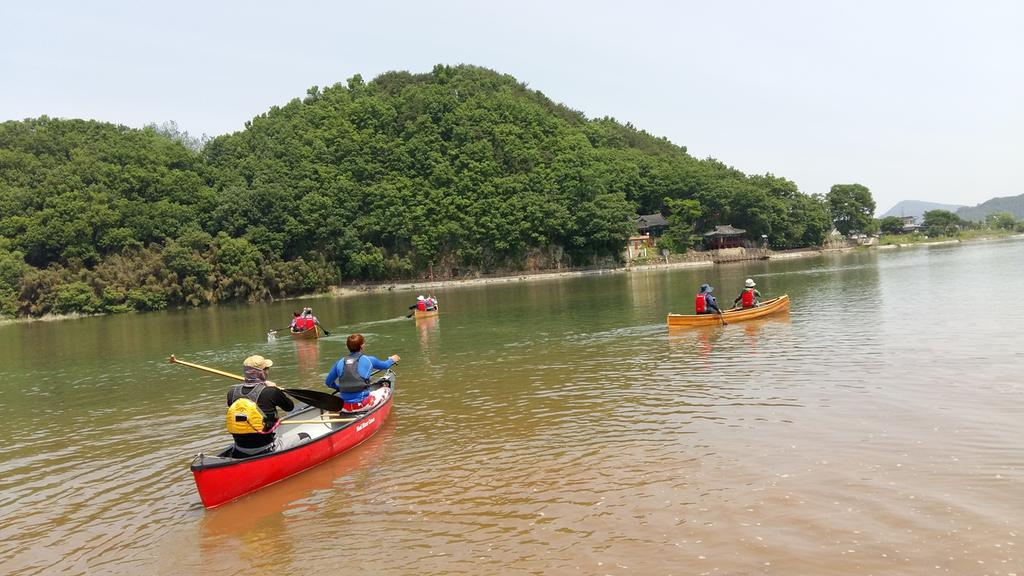 합천황강카누체험교실 성황리에 마쳐