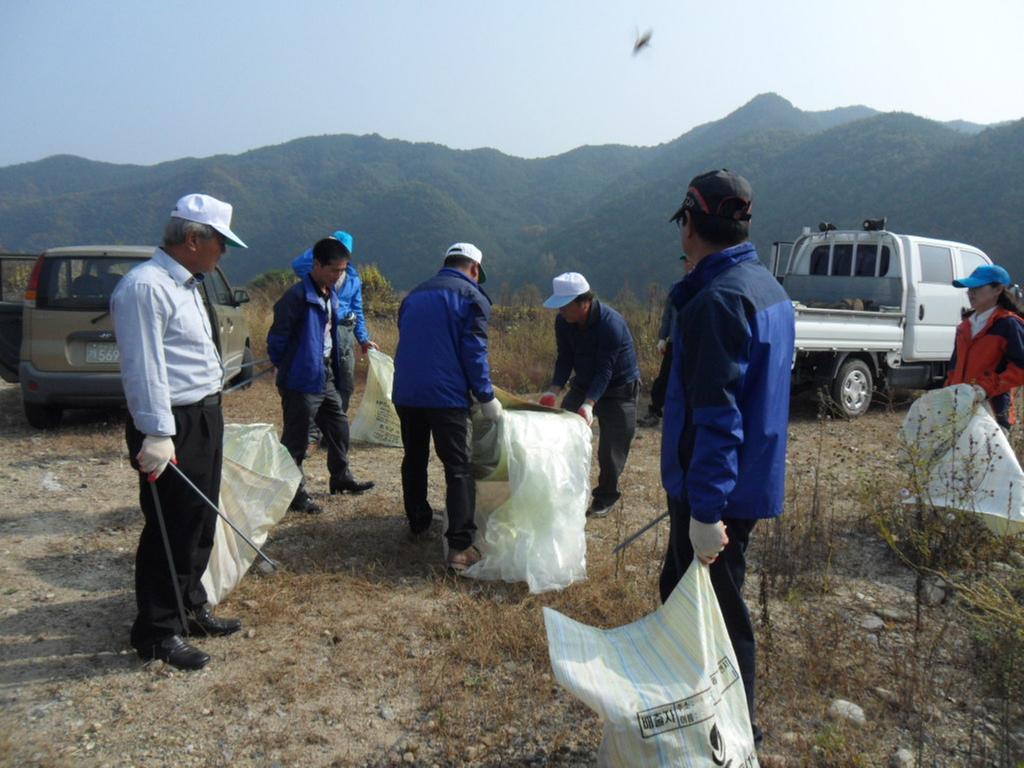 용주면, 황강 카누길 환경정비 실시
