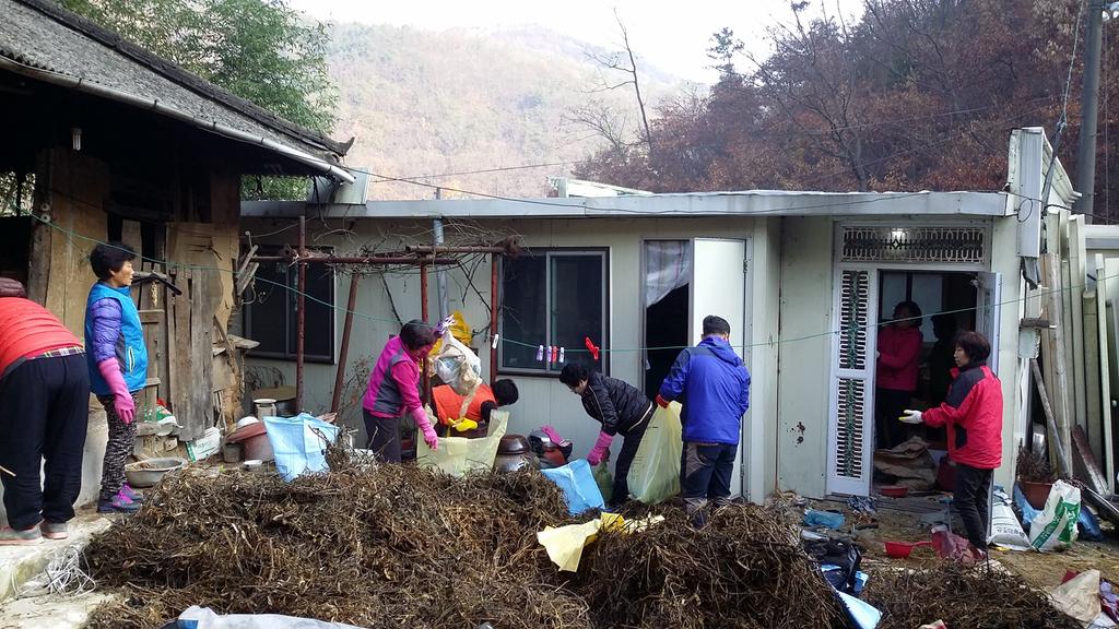 대양면 독거노인 집청소 봉사