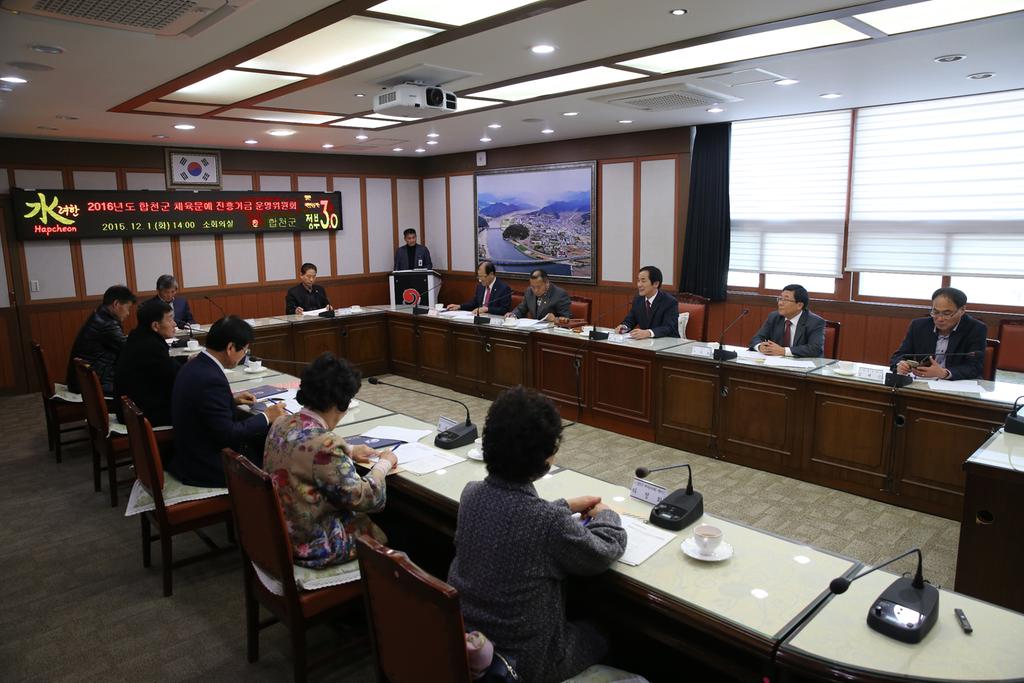 합천군 체육문예 진흥기금 활성화 방안 모색