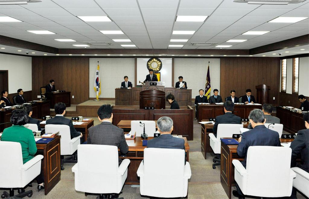 제206회 합천군의회 제2차 정례의 폐회
