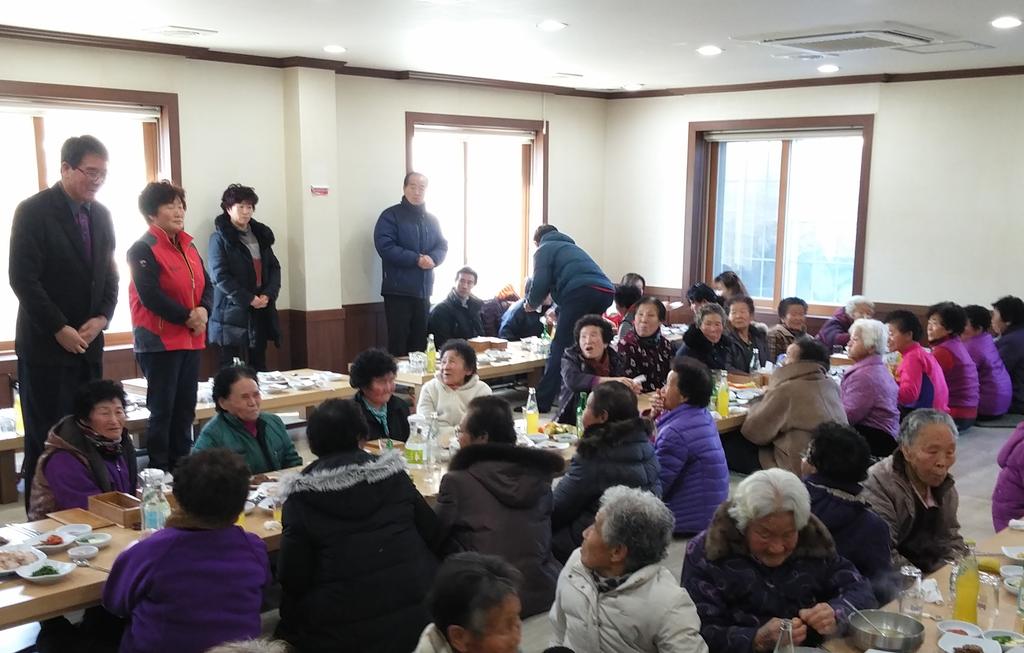 대병면자원봉사회 노인 목욕봉사 및 위문품 전달