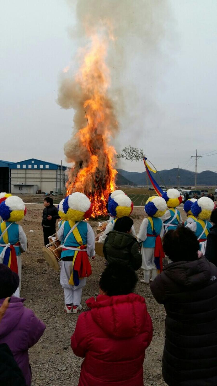 덕곡면 청년회 정월대보름 행사